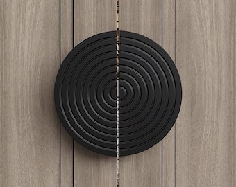 Luxury Modern Round Aluminium Double Sided Door Pull Handles