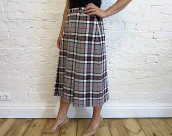 MARITHE FRANCOIS GIRBAUD Khaki Corduroy Skirt Midi Cotton