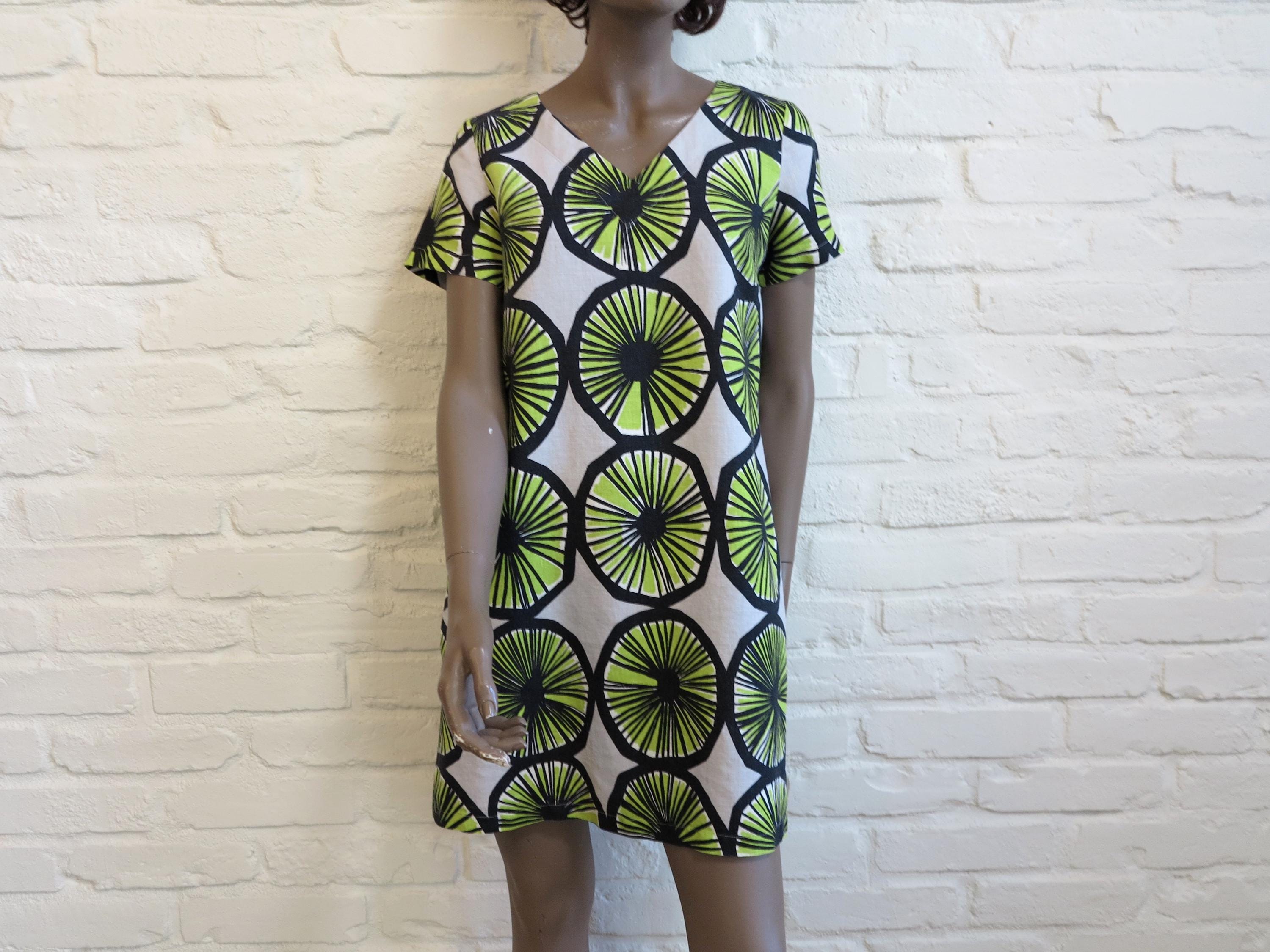 chinese dress ladies Marimekko Vohveli Unikko Dress main image 1