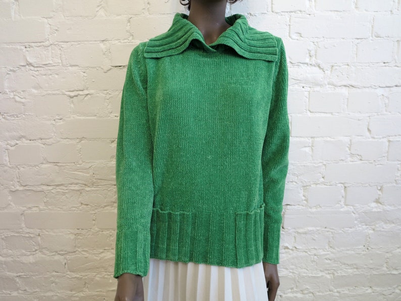 bright green jumper womens