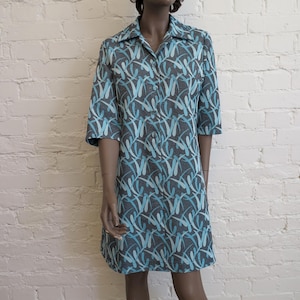 turquoise and grey dress Turquoise Blue and Grey Dress