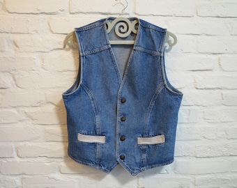 Yukirtiq Chaleco Vaquero Vintage Para Hombre: Estilo Motero Y Denim Para Todas Las Estaciones