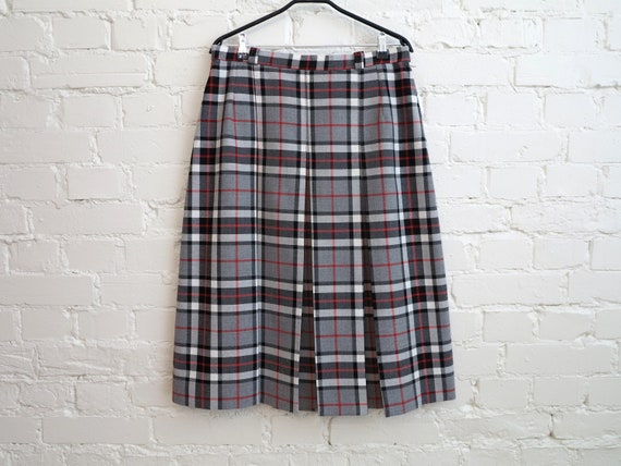 Vintage 80s Tartan Plaid Skirt Nova Check Skirt G… - image 4