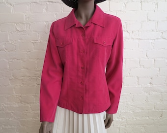 fushia pink jacket