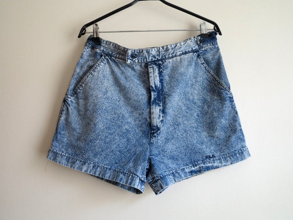 fila high waisted shorts