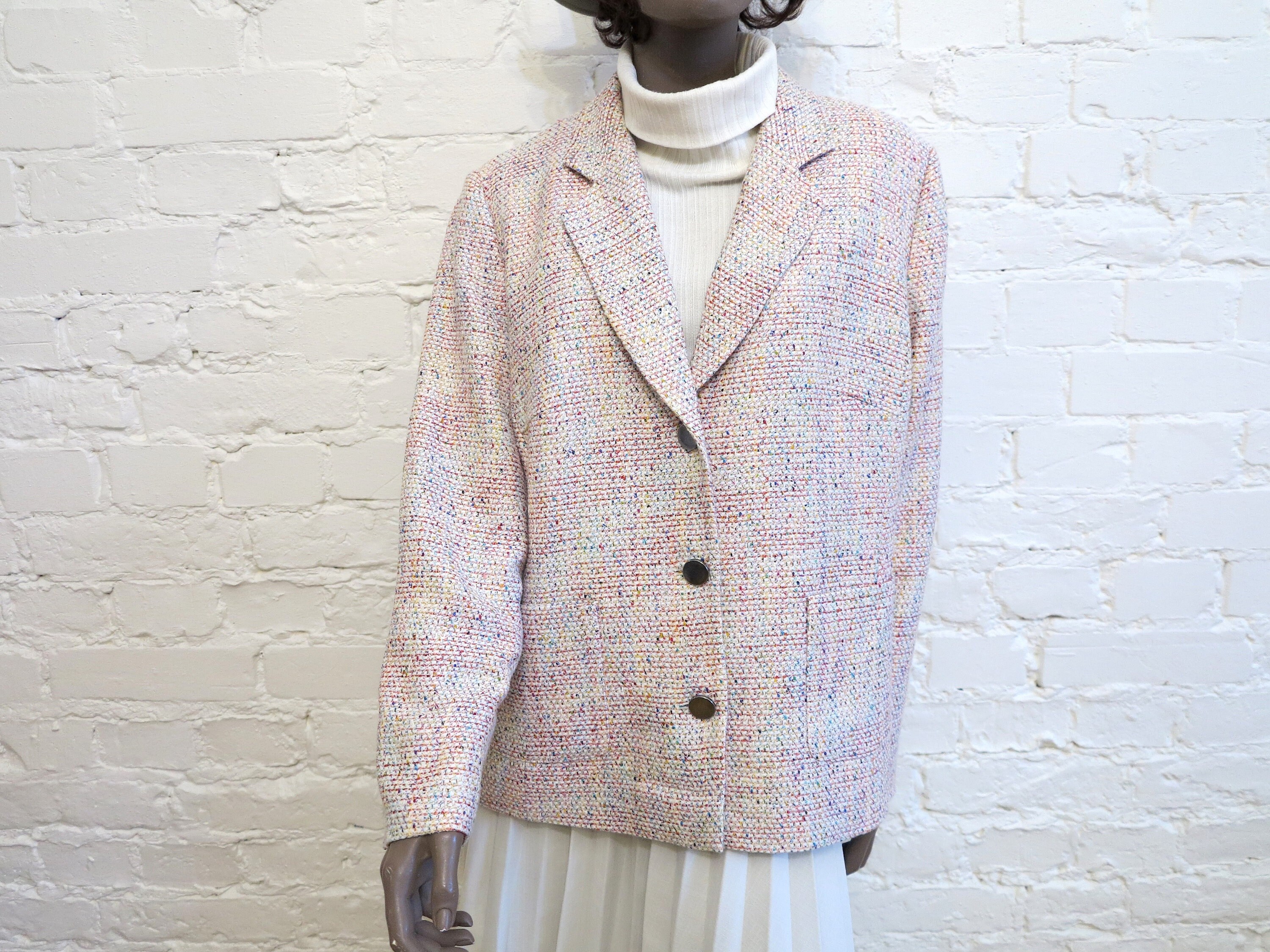 【PORTERNA】Francie Boucle Blazer Paillette Vines Cheyenne Blazer – Cinq à Sept