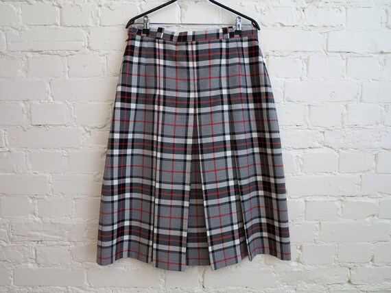Vintage 80s Tartan Plaid Skirt Nova Check Skirt G… - image 6