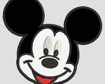 Mickey Mouse Applique -----INSTANT DOWNLOAD---