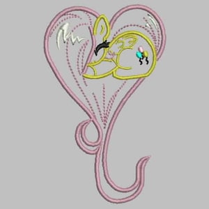 Fluttershy Pony Applique ------INSTANT DOWNLOAD-----
