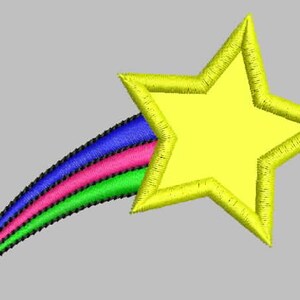 Shooting Star Applique