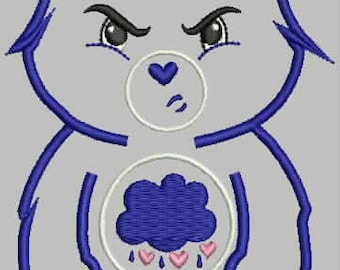 Grumpy Bear Applique