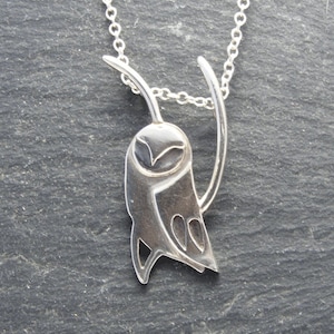 Perching Owl Pendant