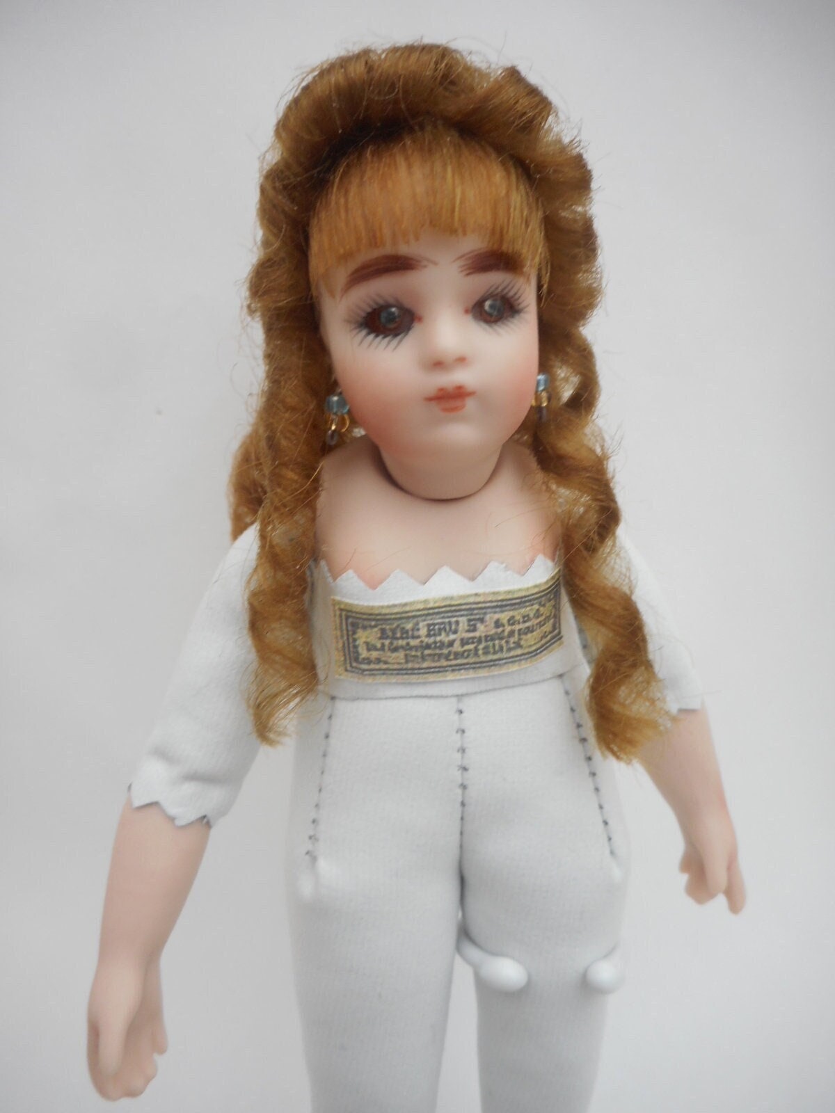 19th c. French Black Bisque Doll - Knightsbridge Charleston