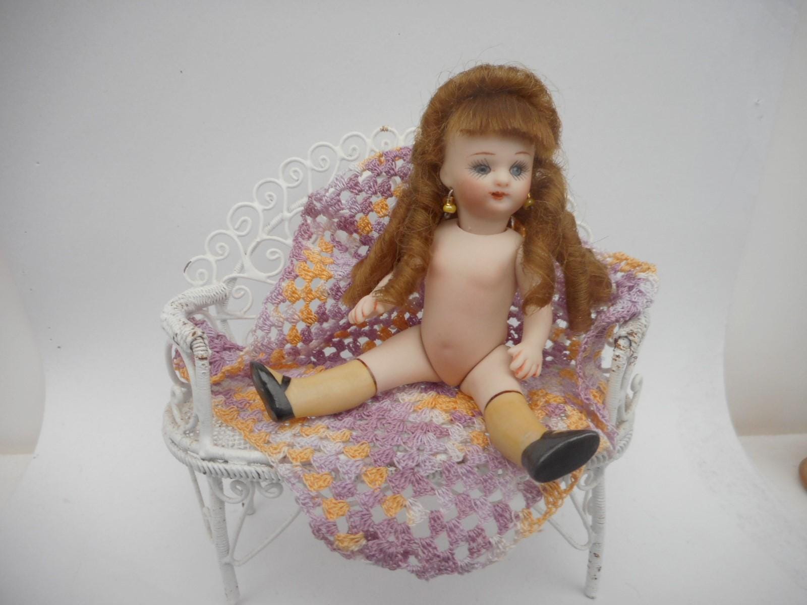 Tiny german bisque antique doll - Etsy 日本