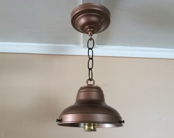 Complete Set Canopy Chain 6” Fitter includes  Socket Wire and Mounting Hardware Choice  Of 3 Colors Brass Bronze or Silver