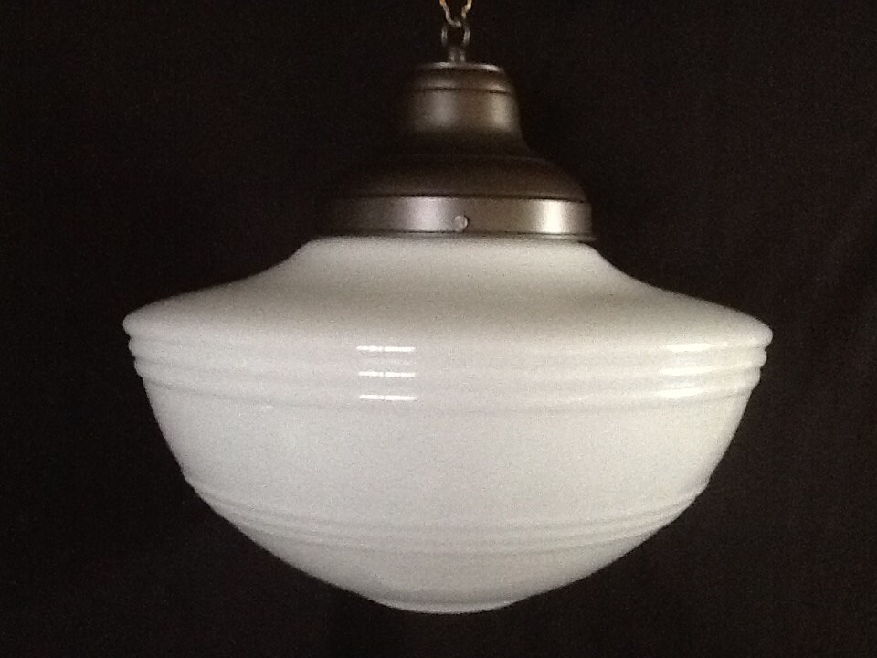 Vintage milk glass light fixtures deals