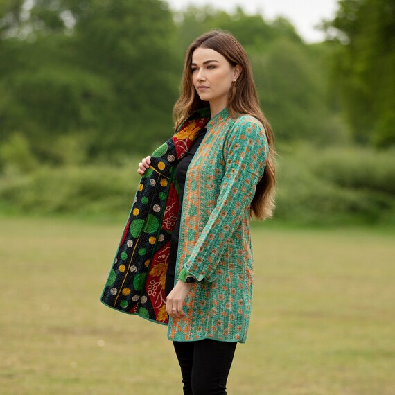 Green jacket sale shop