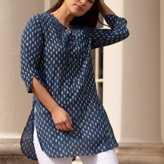 Mid thigh tunic tops hotsell