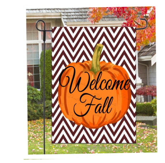 Sale Set Of 4 Flags Seasons Welcome Garden Flags Gift Lawn Decor