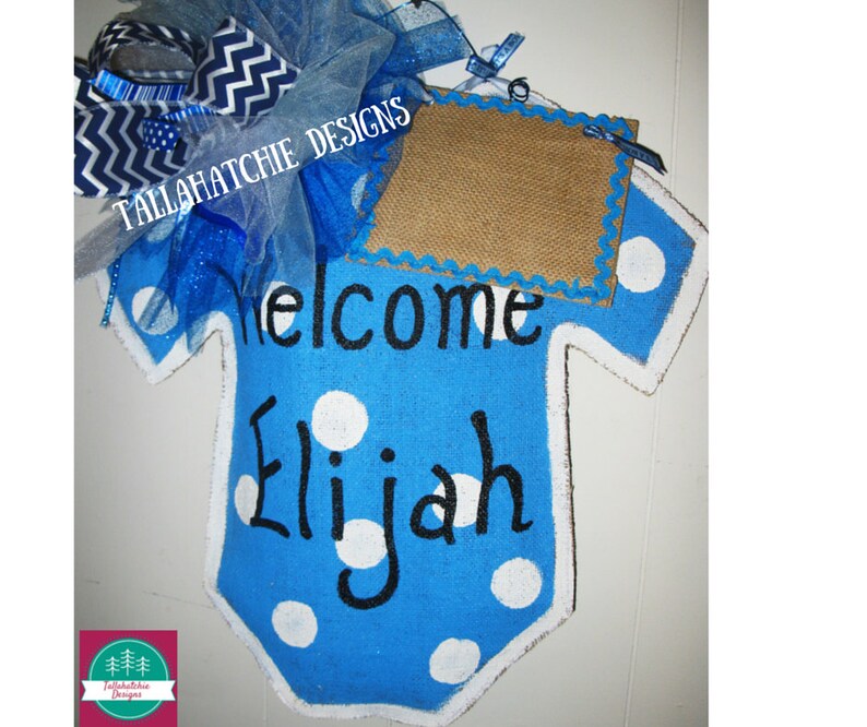 Baby Boy Hospital Door Hanger Baby Boy Sign New Arrival Door Etsy