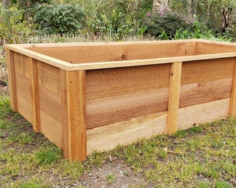 Deep Cedar Raised Garden Bed Step by Step Plans | 6ft x 3ft | INSTANT DOWNLOAD PDF Plans