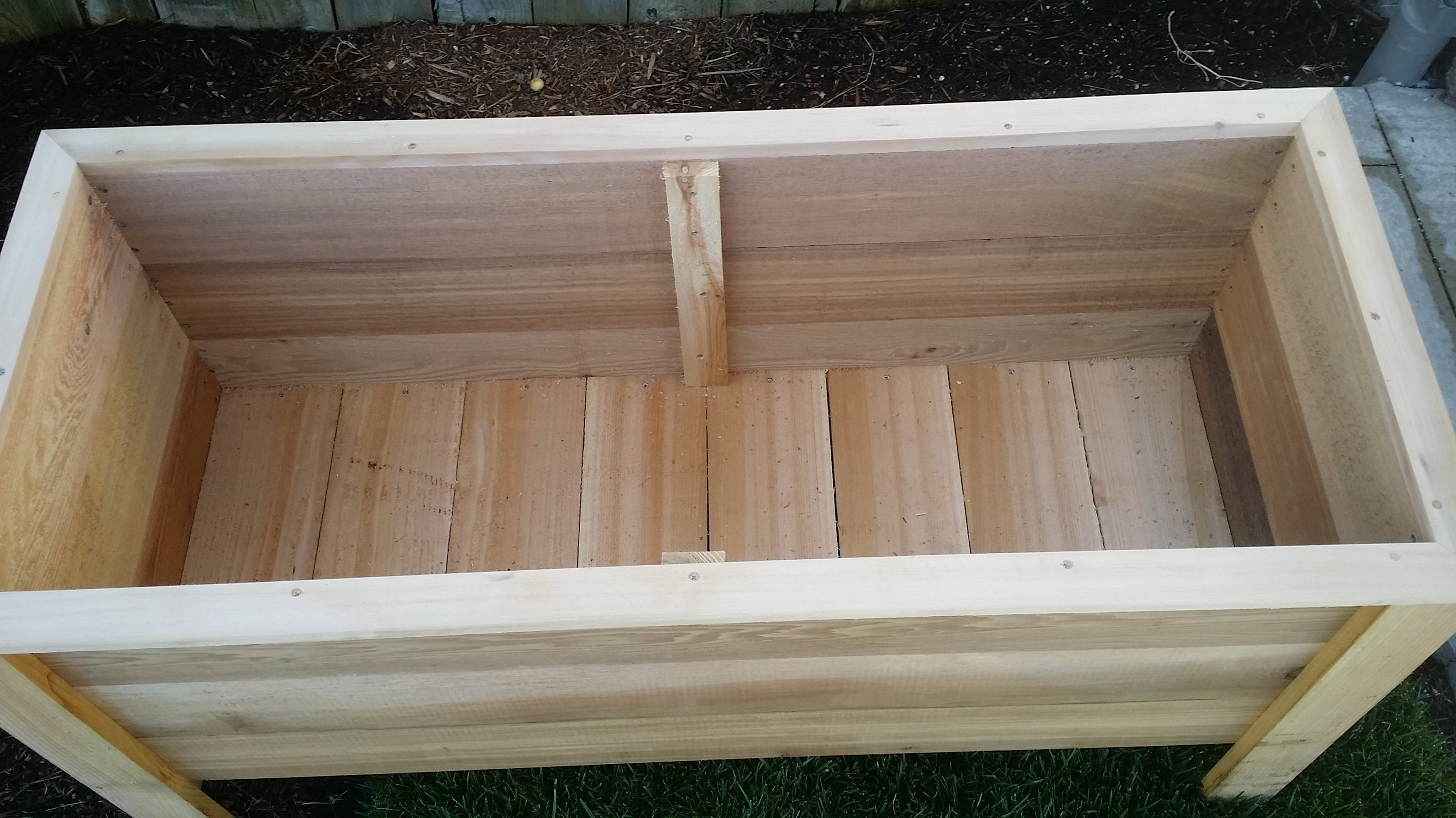 Cedar Raised Garden Planter Box Step by Step Plans 3ft & 4ft Etsy