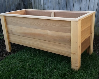 Cedar Raised Garden Planter Box Step by Step Plans | 3ft & 4ft Sizes | INSTANT DOWNLOAD PDF Plans