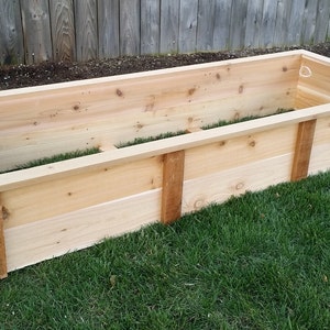 Cedar Raised Garden Bed Step by Step Plans 6ft & 8ft Sizes INSTANT DOWNLOAD PDF Plans image 6