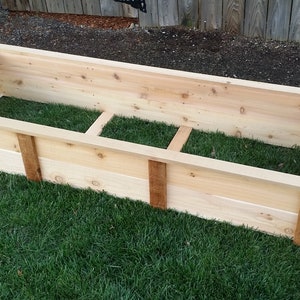 Cedar Raised Garden Bed Step by Step Plans 6ft & 8ft Sizes INSTANT DOWNLOAD PDF Plans image 5