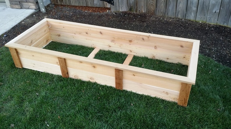 Cedar Raised Garden Bed Step by Step Plans 6ft & 8ft Sizes INSTANT DOWNLOAD PDF Plans image 5