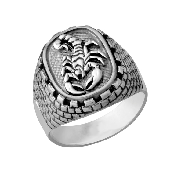 Scorpion sale ring silver