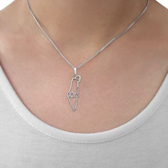 Ancient Roman Glass Necklace with Triangle and Rosettes Sterling Silver Ancient Roman Glass Necklace with Triangle and Rosettes Sterling Silver
