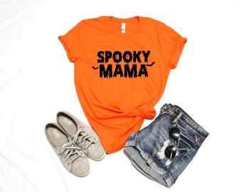 Spooky Mama Halloween PNG, Sublimation Design, Digital