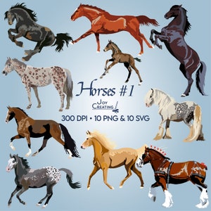 Horse Clipart, Horse SVG, Draft Horse