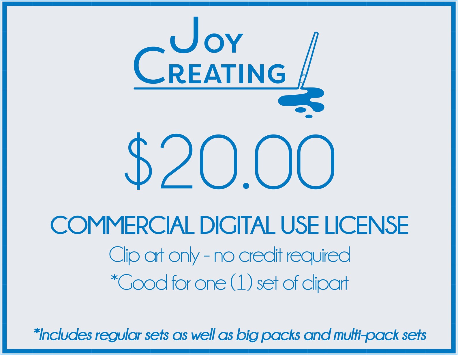 Commercial Digital Use License: Clip Art Only FREE CLIPART - Etsy