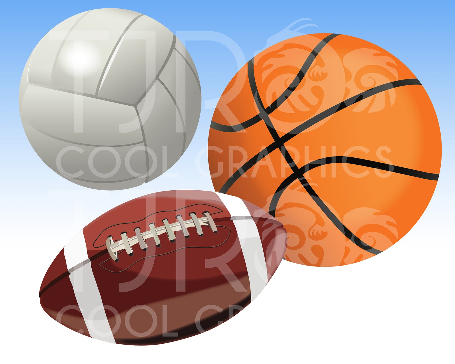 Sports Clip Art Sport Clipart SVG Clipart Football Clipart | Etsy