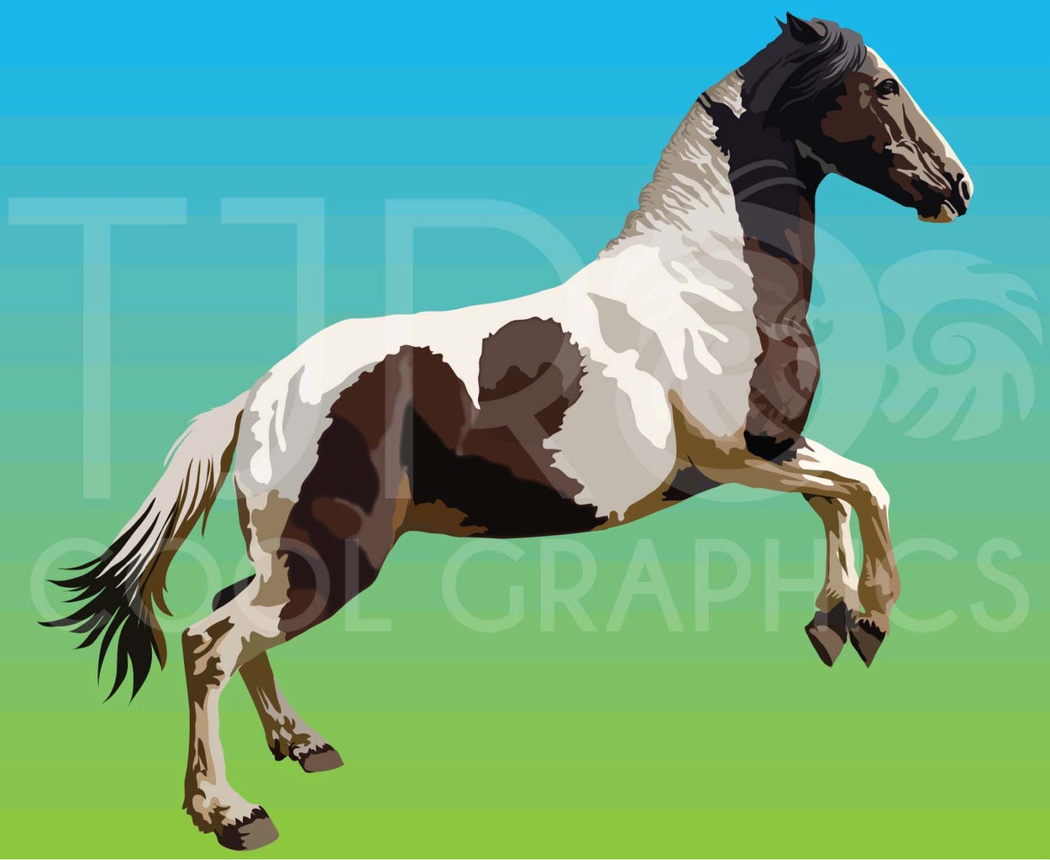 Horses Clip Art Animals Clipart SVG Clipart PNG Printable Etsy