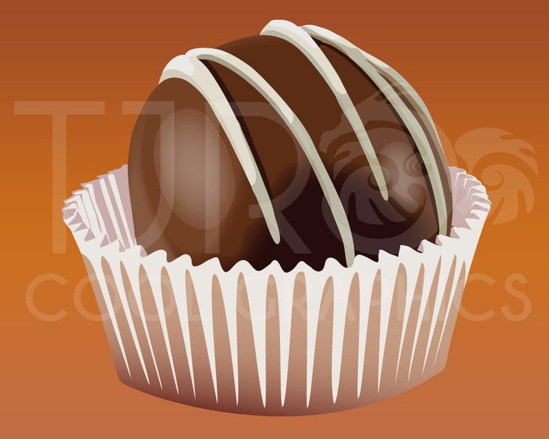Chocolate Clip Art Dessert Clipart SVG Clipart Food - Etsy