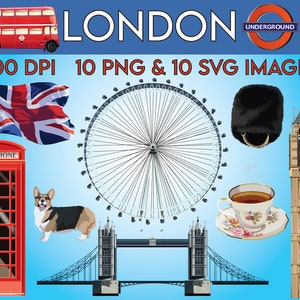 London Vector Clipart