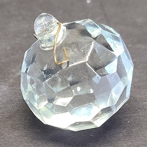 Vintage Antique Crystal Glass Chandelier Candelabra Sconce Prism Pendant Ball Replacement Lighting Decor