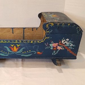 ビンテージナーサリー　ウィッカーベビー Antique Baby Rocker - Etsy