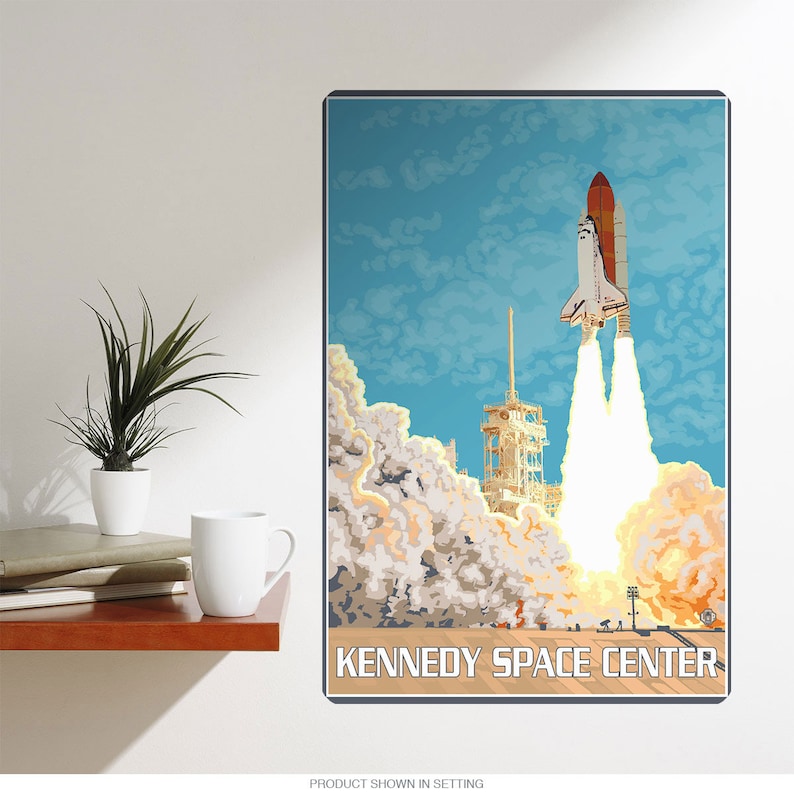 Kennedy Space Center Florida Shuttle Wall Decal
