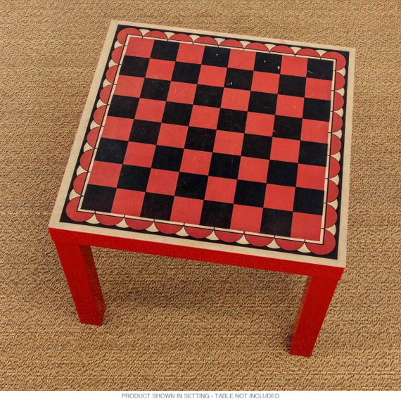 Ikea lack sale table red