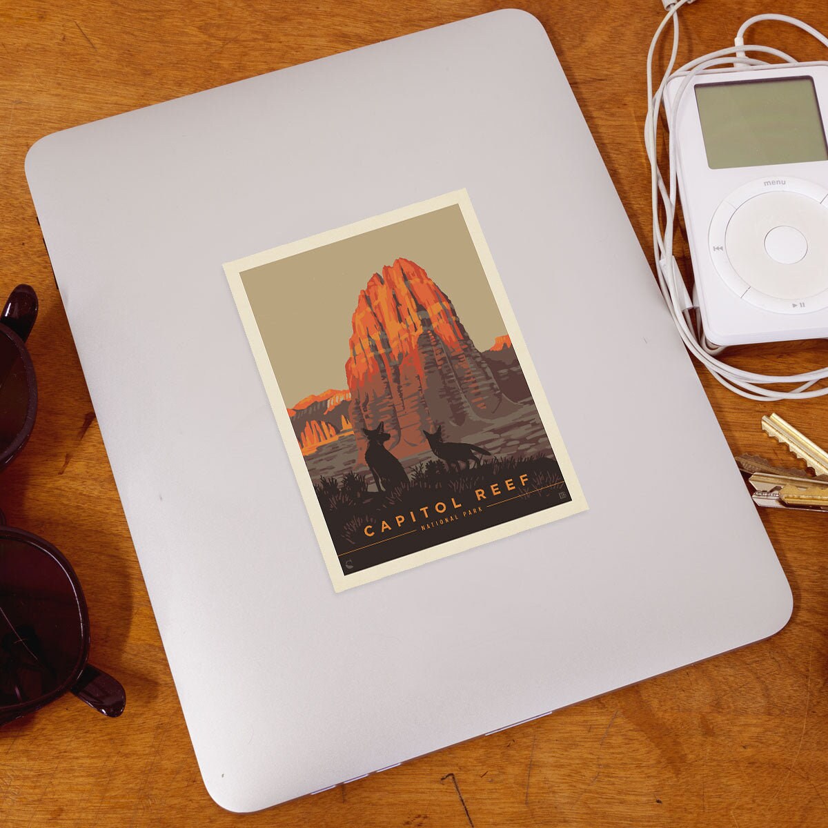 Capitol Reef National Park Utah Vinyl Sticker–laptop Decal–bumper ...