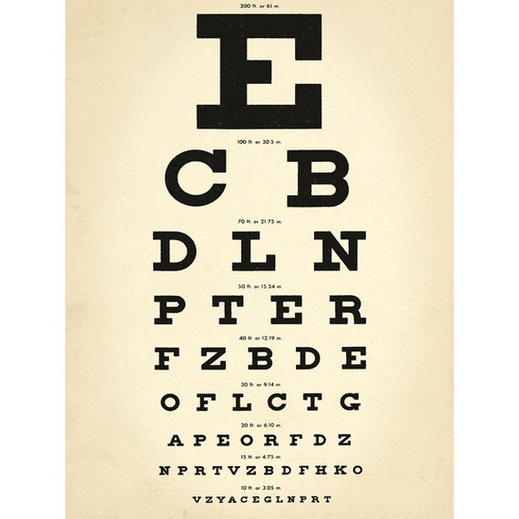 Dr Office Eye Chart