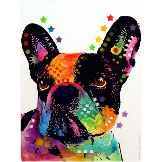 french bulldog pop art
