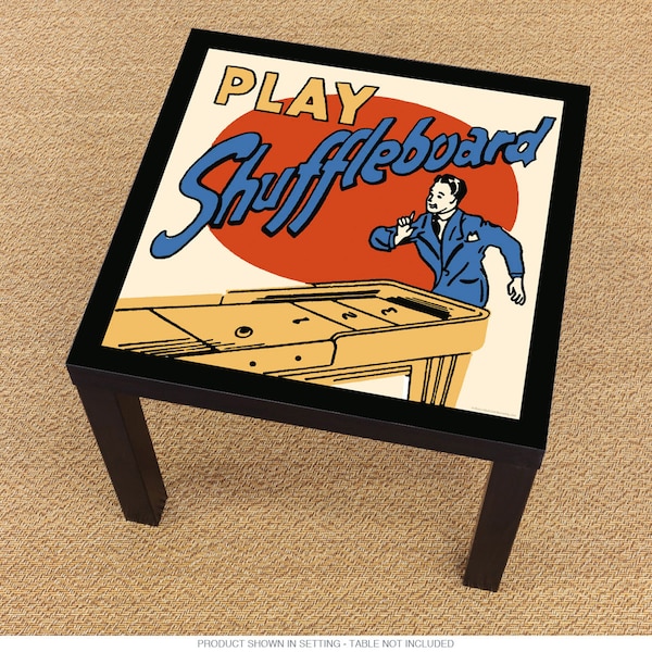 Shuffleboard Decal Etsy