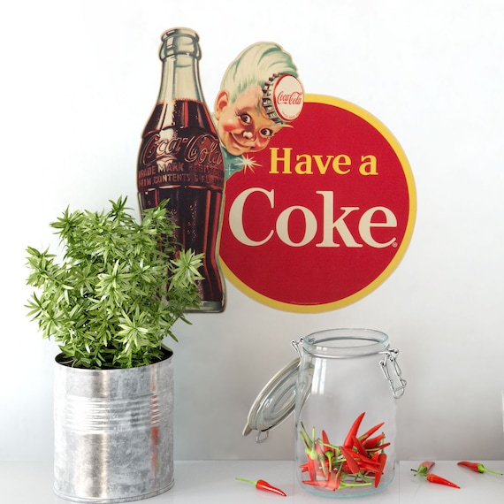 Coca-cola Decal Sprite Boy Have a Coke Vinyl Decal, Peel and Stick