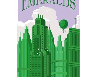Emerald City Wizard of Oz Wall Decal #44821