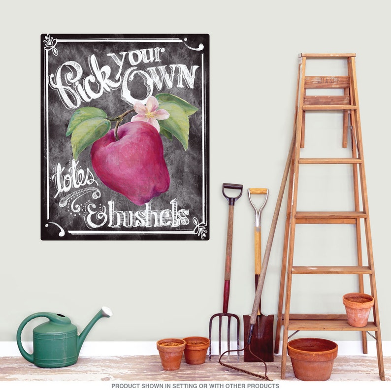Pick Your Own Apples Wall Decal Etsy